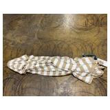 SunVilla 11 Round Cabana Stripe Aluminum Market Umbrella