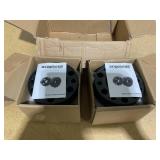 4PCS DCVAMOUS Black Hubcentric 6x135 Wheel Spacers 2 Inch with 14x1.5 Studs 87.1mm Hub