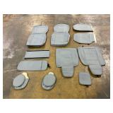 4PCS Fresco Seat Covers Grey