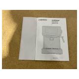 Chefman CraftBrew Espresso Machine w/ Steam Wand and Touch Controls  Stainless Steel