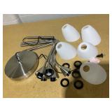 Simplee Adesso 67" Adjustable 5 Lite Brushed Steel Metal Floor Lamp