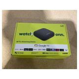 Onn. 4K Pro Streaming Device with Google TV Hands-Free Voice Control & Dolby Atmos/Dolby Vision