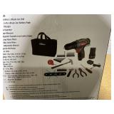 50PCS Hyper Tough 12V Max Cordless 3/8-Inch Drill Driver Project Kit