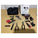 50PCS Hyper Tough 12V Max Cordless 3/8-Inch Drill Driver Project Kit