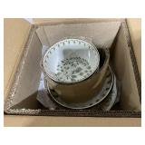 LOT OF 2 12PCS Better Homes & Gardens Bamboo Melamine Dinnerware Set