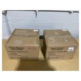 LOT OF 2 12PCS Better Homes & Gardens Bamboo Melamine Dinnerware Set