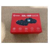 YADA 1080P Dual Camera Dashcam, 120 Degree Wide Angle Lens, 1.5" LCD Screen, G-Sensor Technology with Park and Record Mode