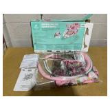 Disney Baby Slip Resistant Vibrating Infant Baby Bouncer, Minnie Mouse Spotty Dotty by Bright Starts