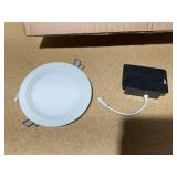 Downlight Slim 6" Baffle 14W 6000K 19PK