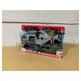 Kid Connection Giant Helicopter and Military Vehicles Toy Play Set, 57 Pieces