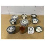 LOT OF 10 Miscellaneous Candles