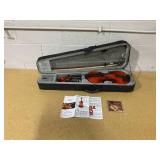 Eastar Kids & Adults 4/4 Violin Fiddle Set For Beginners with Hard Case, Rosin, Shoulder Rest, Bow, and Extra Strings