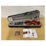 Eastar Kids & Adults 4/4 Violin Fiddle Set For Beginners with Hard Case, Rosin, Shoulder Rest, Bow, and Extra Strings