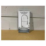 Better Homes & Gardens Elmont Single-Handle Spring Neck Pull Down Sprayer Kitchen Faucet, Satin Nickel