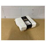 Hotel Style 4-Piece 600 Thread Count Tan Egyptian Cotton Adult Bed Sheet Set, King - Deep Pocket