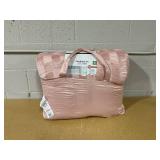 Mainstays Blush Pink 10 Piece Bed in a Bag Comforter Set with Sheets, Queen