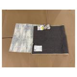 Better Homes & Gardens Broken Ikat Runner Washable Non-Skid Area Rug, Blue, 2