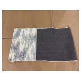 Better Homes & Gardens Broken Ikat Runner Washable Non-Skid Area Rug, Blue, 2