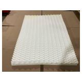 Full Size Allswell 4 Memory Foam Mattress Topper Infused with Cooling Diamond Gel