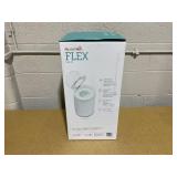 Munchkin FLEX Diaper Pail, Odor Control, Compact Size, Tap Lid to Open