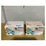 LOT OF 2 6PCS Tommee Tippee Natural Start Anti-Colic Colorful Baby Bottles, 9oz, 0 month+