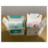 LOT OF 2 Nanobebe Anti-Colic Flexy Silicone Baby Bottles 9 oz