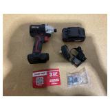 Hyper Tough 20V Brushless Impact Driver with 2.0Ah Lithium-Ion Battery Pack and Charger