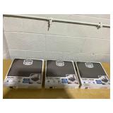 LOT OF 3 Health o meter Compact Dial Bathroom Scale, 330 lb. Capacity, Sturdy Metal Platform