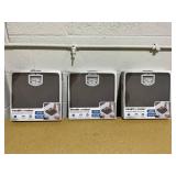 LOT OF 3 Health o meter Compact Dial Bathroom Scale, 330 lb. Capacity, Sturdy Metal Platform