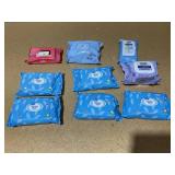 LOT OF 9 Miscellaneous Wipes