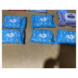 LOT OF 9 Miscellaneous Wipes