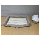 FurHaven Plush & Performance Linen Orthopedic Sofa Pet Bed for Dogs & Cats