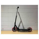Razor Carbon Lux Kick Scooter - Red/Black, Spoked Large Wheels, Folding Scooter for up to 220 lbs