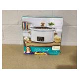 The Pioneer Woman 6 Qt Digital Slow Cooker with Locking Lid, Linen Speckle