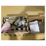 Simplee Adesso 67" Adjustable 5 Lite Brushed Steel Metal Floor Lamp