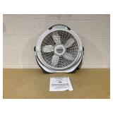 Lasko Wind Machine 20" Pivoting Floor Fan with 3 Speeds, 23" H, Gray, A20301,
