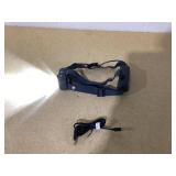 Swiss Tech Rechargeable LED Headlamp, IP54 Weatherproof, Drop Resistant, Motion Activated