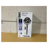 Dreo Quiet Osciallating Pedestal Fan, 9 Speeds, 3 Modes, 120°+120° Oscillating Quiet Fan for Bedroom, 80ft Standing Floor Fan with Remote, DC Motor 23db, 8H Timer, 37-42 inch Adjustable Height