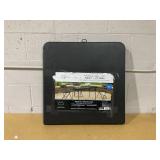 Mainstays 4 Foot Fold-in-Half Adjustable Folding Table, Rich Black