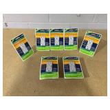 LOT OF 7 Leviton GFCI Outlet with Guidelight, 15 Amp, Self Test, Tamper-Resistant with LED Indicator Light