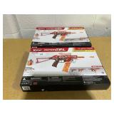 LOT OF 2 XSHOT Hyper Gel Trace Fire Blaster, Outdoor, (10,000 Hyper Gel Pellets) by ZURU