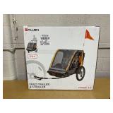 Allen Sports 2-Child Bicycle Trailer and Stroller