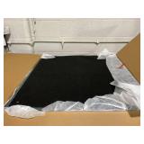 Wanan Large Square Storage Ottoman, 35" Tufted Ottoman with Storage