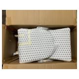 2PCS Noble House Elize Aluminum & Faux Rattan Bistro Chairs