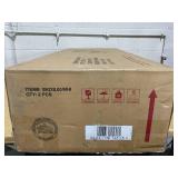 2PCS Simple Outdoor Acacia Wood Foldable Dining Chairs