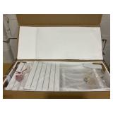 2PCS Simple Outdoor Acacia Wood Foldable Dining Chairs