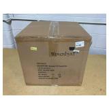 19" Round Pouf Ottoman - WOVENBYRD