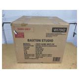 2PCS Baxton Studio Cody Mid-Century Modern Fabric Upholstered Walnut Finished WoodChair Set