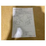 2PCS Baxton Studio Cody Mid-Century Modern Fabric Upholstered Walnut Finished WoodChair Set