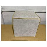 Lynwood Square Upholstered Cube Ottoman - Threshold Designed with Studio McGee